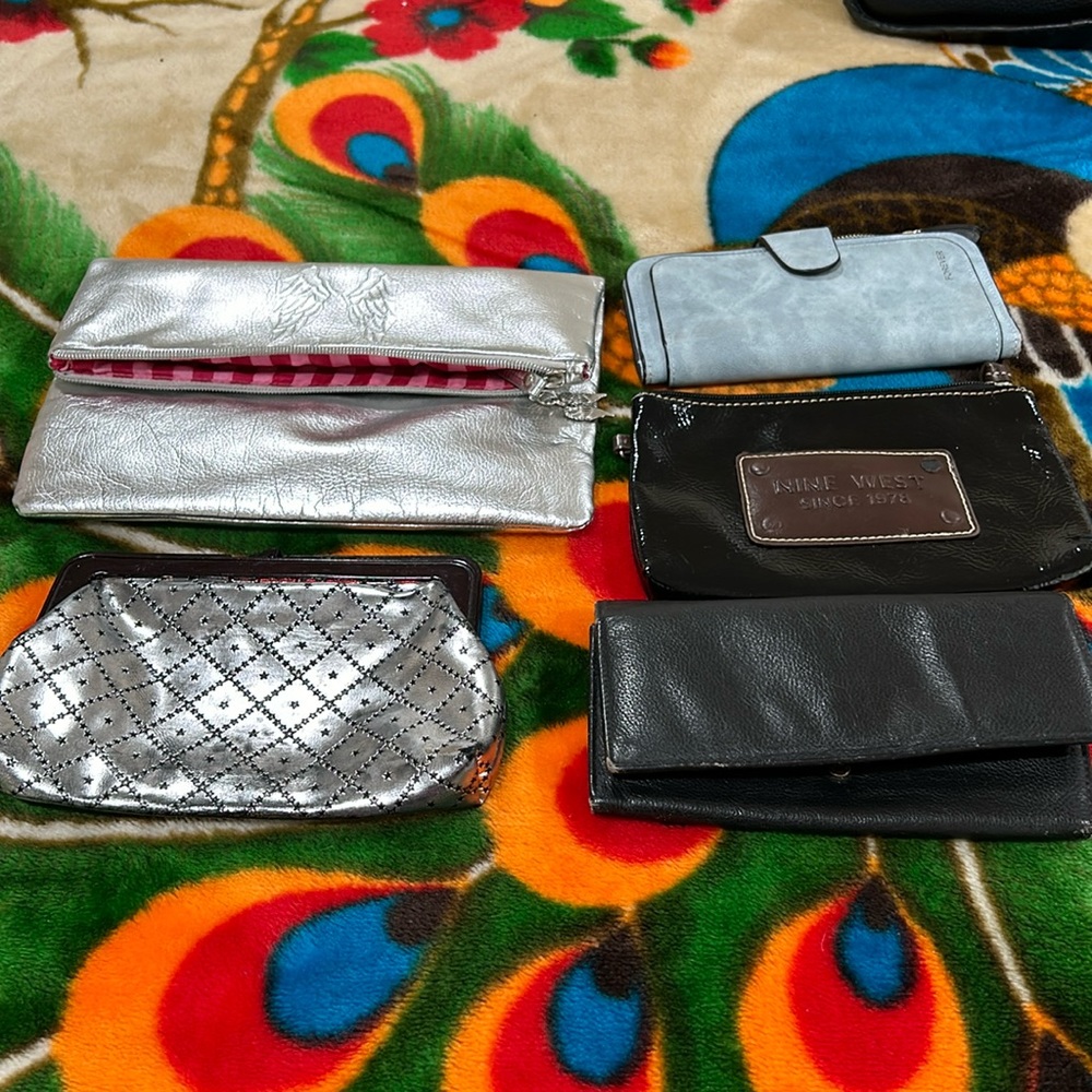 forever, nine west  secret lot wallet